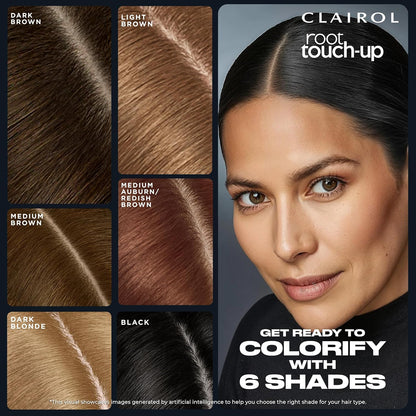 CLAIROL Root Touch-up color blending gel   Black