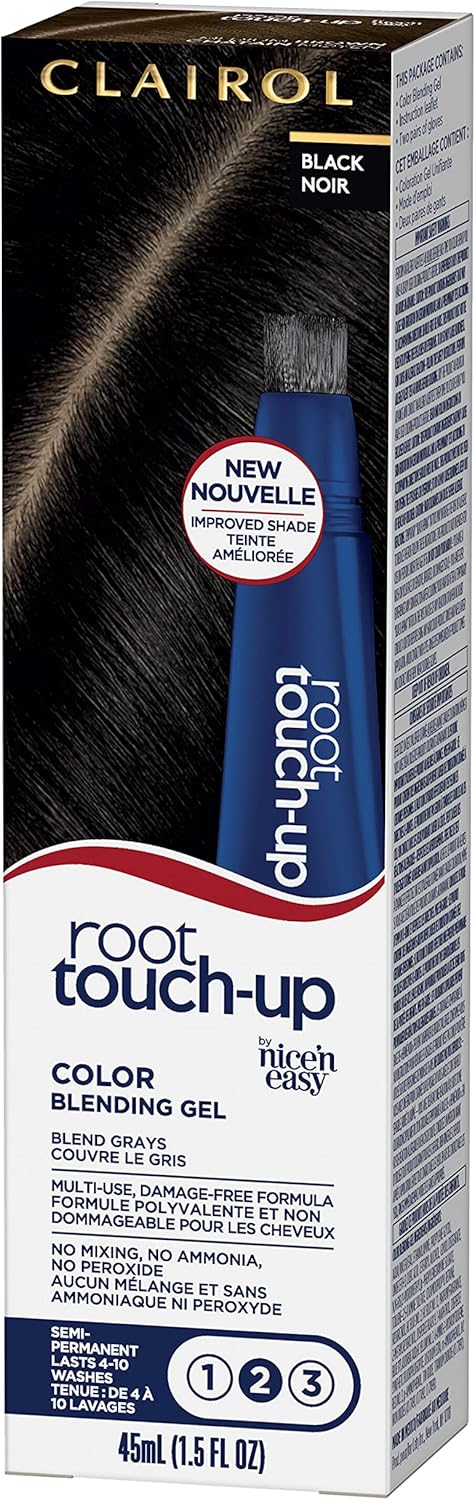 CLAIROL Root Touch-up color blending gel   Black