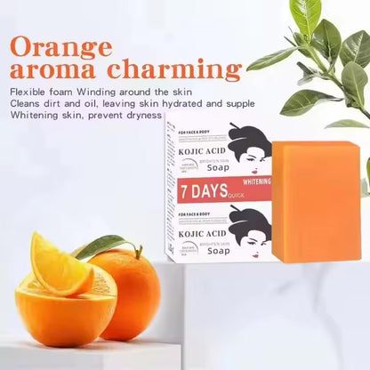Kojic Acid soap 7days brightening