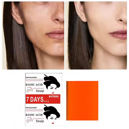 Kojic Acid soap 7days brightening