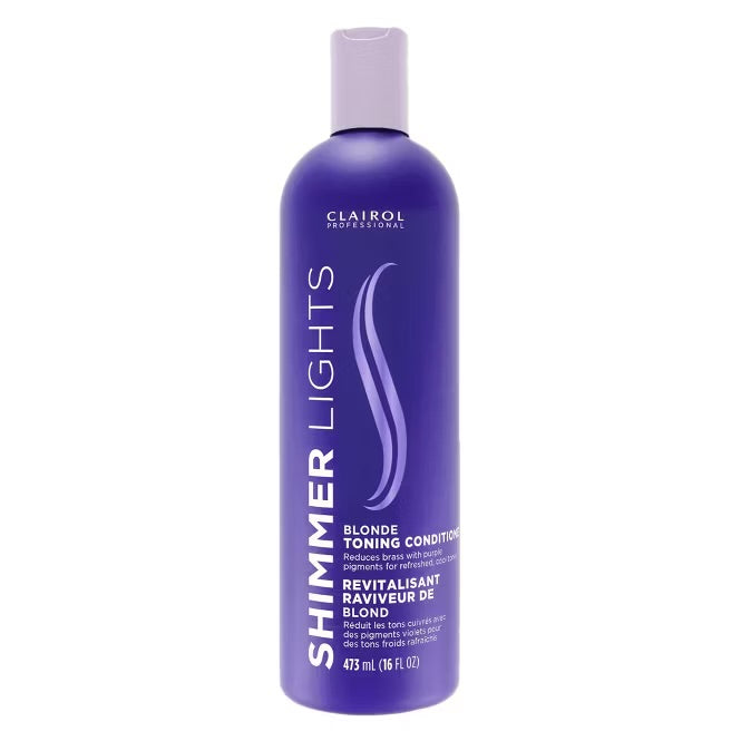 CLAIROL Professional Shimmer Light Blonde Toning Conditioner  473mL  16 oz