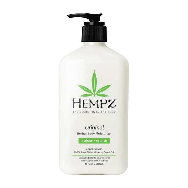 HEMPZ Original Herbal Hemp Seed Oil Body Moisturiser Lotion 500mL