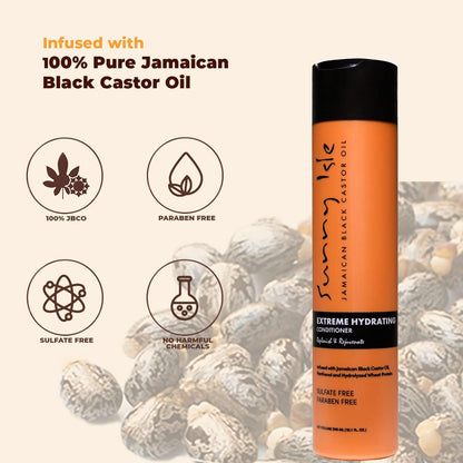 SUNNY ISLE Jamaican Black Castor Oil Conditioner [Extra Dark] (12oz)