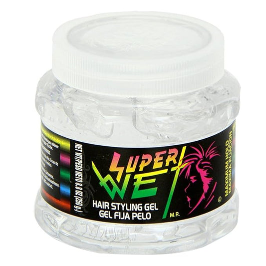 Super Wet Plus Hair  Styling Gel ( Clear )