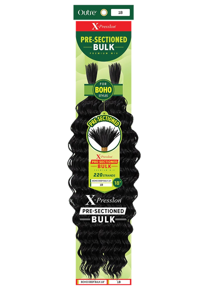 Outre X-Pression Pre-Sectioned Boho Deep Bulk 18"