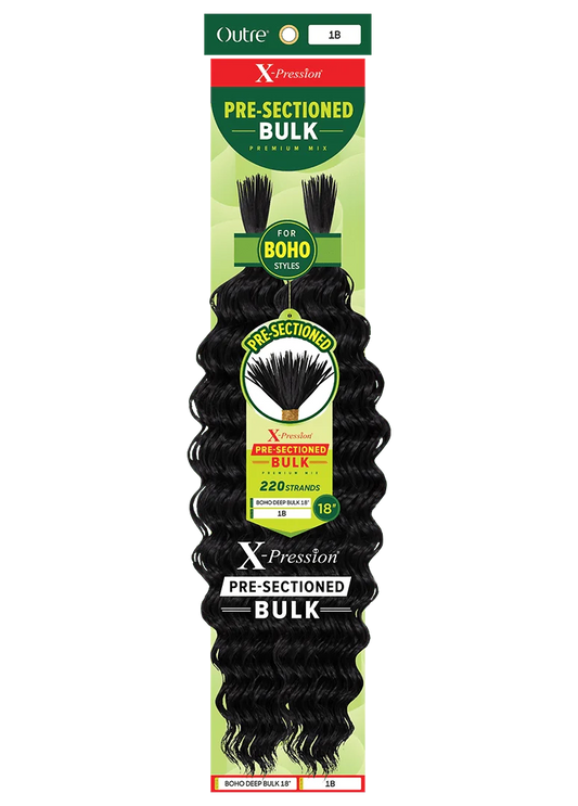 Outre X-Pression Pre-Sectioned Boho Deep Bulk 18"