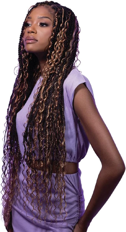 FreeTress Human Hair Braids Deep Bulk 18"