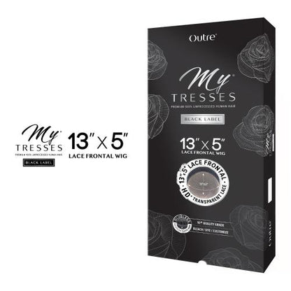 OUTRE My Tresses Black Label Premium Unprocessed Glueless 13X5 HD Lace Frontal Wig HH-Virgin Straight 22"
