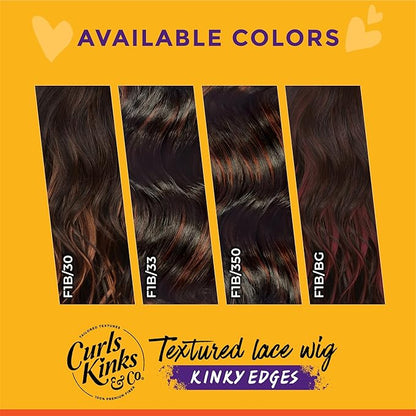 Sensationnel Curls Kinksandco Kinkyedges Wig - Kinky Barrel Curl Y Part  20”