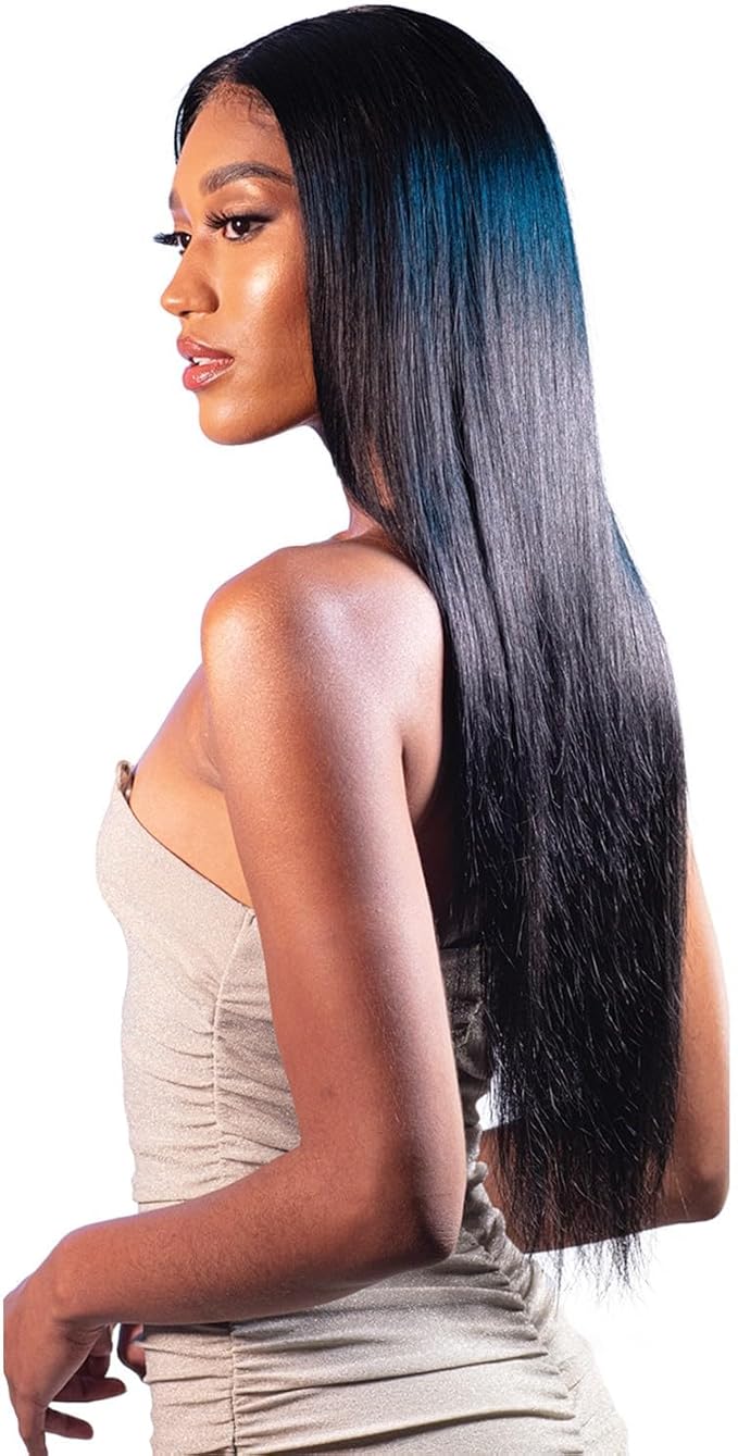Shake N Go Virgin Remy Hair Weave Glossy 3 Bundles Straight 18"20"22"