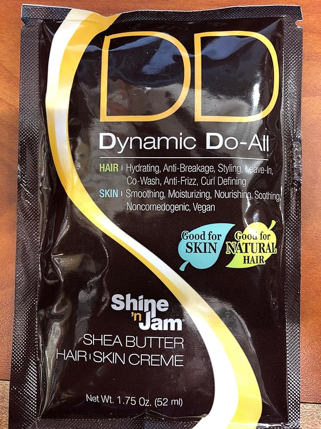 Shine n Jam DD Dynamic Do - All Shea Butter Hair Skin Creme sachet 1.75oz