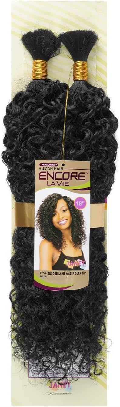 Janet  H Hair Blend BOHO Braids Encore La Vie Deep Bulk 18"
