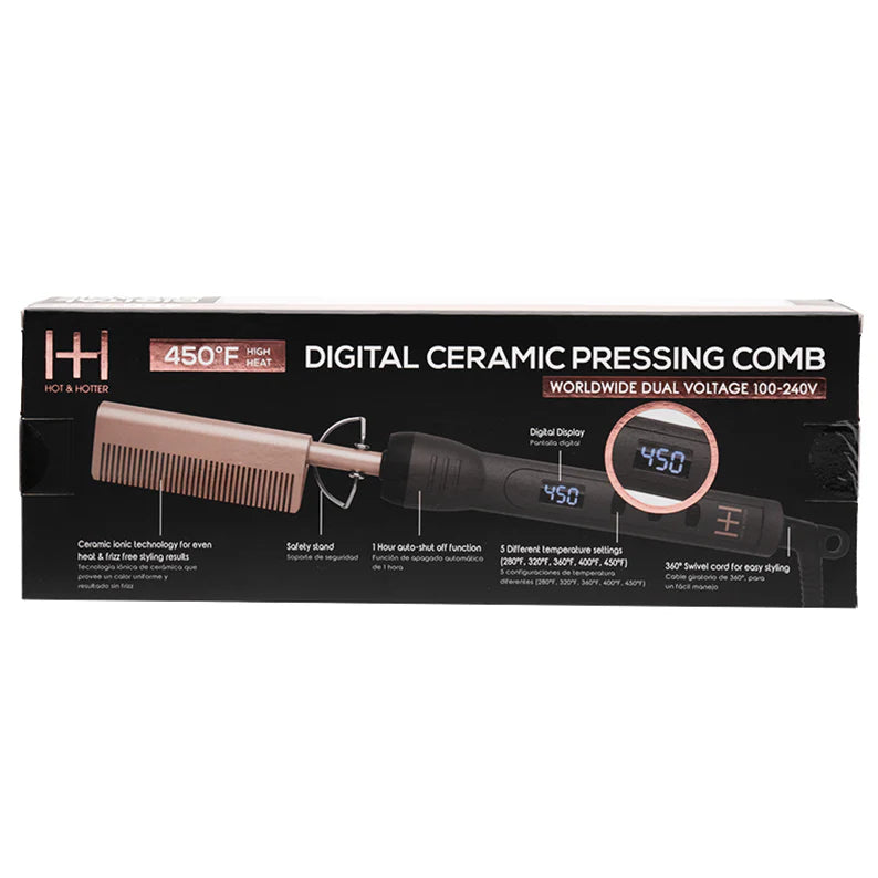 ANNIE Hot & Hotter Digital Ceramic Pressing Comb