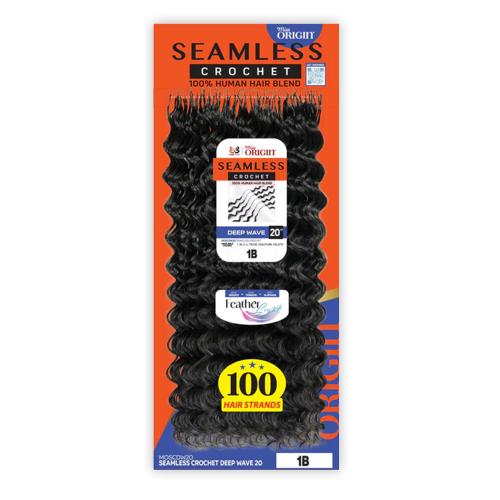Bobbi Boss Seamless HH Blend Feather Crochet Deep Wave 20“