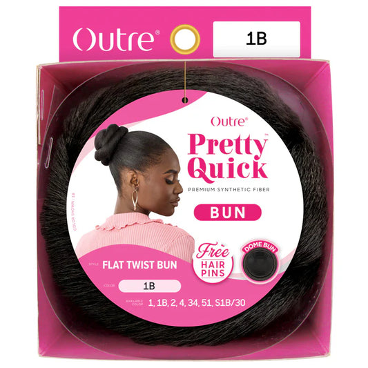 Outre Pretty Quick - Bun - Flat Twist Bun