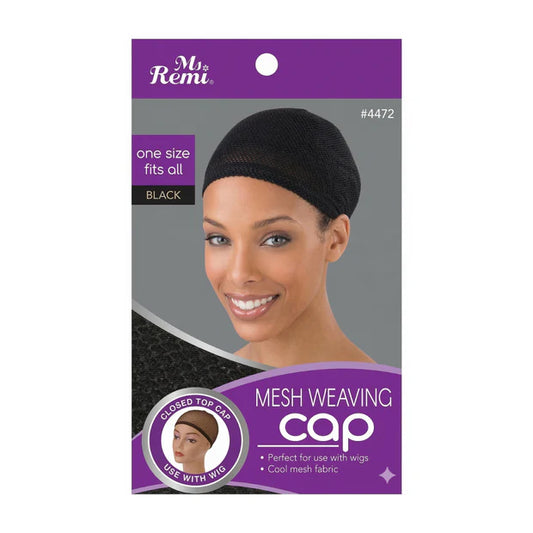 Mesh Weaving Cap [Black]