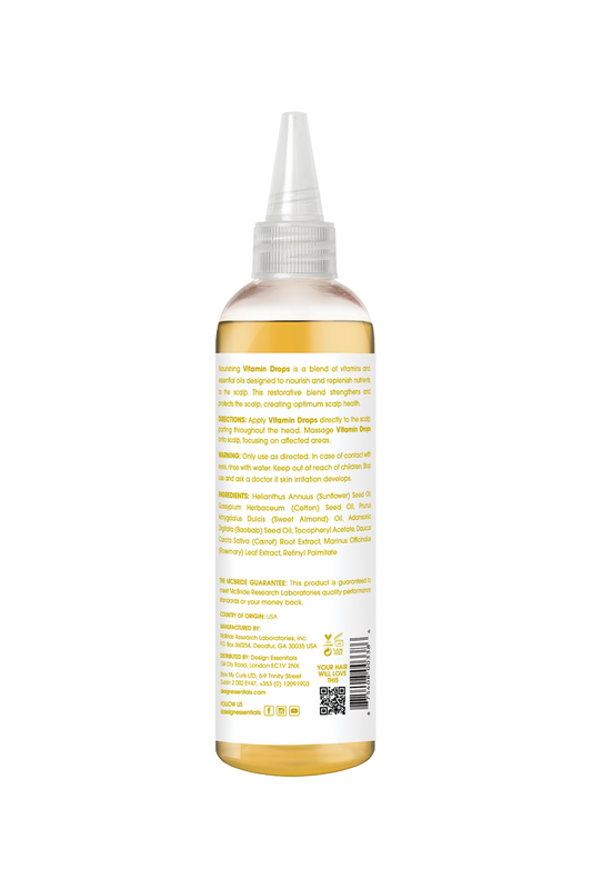 DESIGN ESSENTIALS Scalp Care Vitamin Drops 4oz